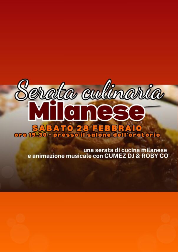 Serata insieme in oratorio