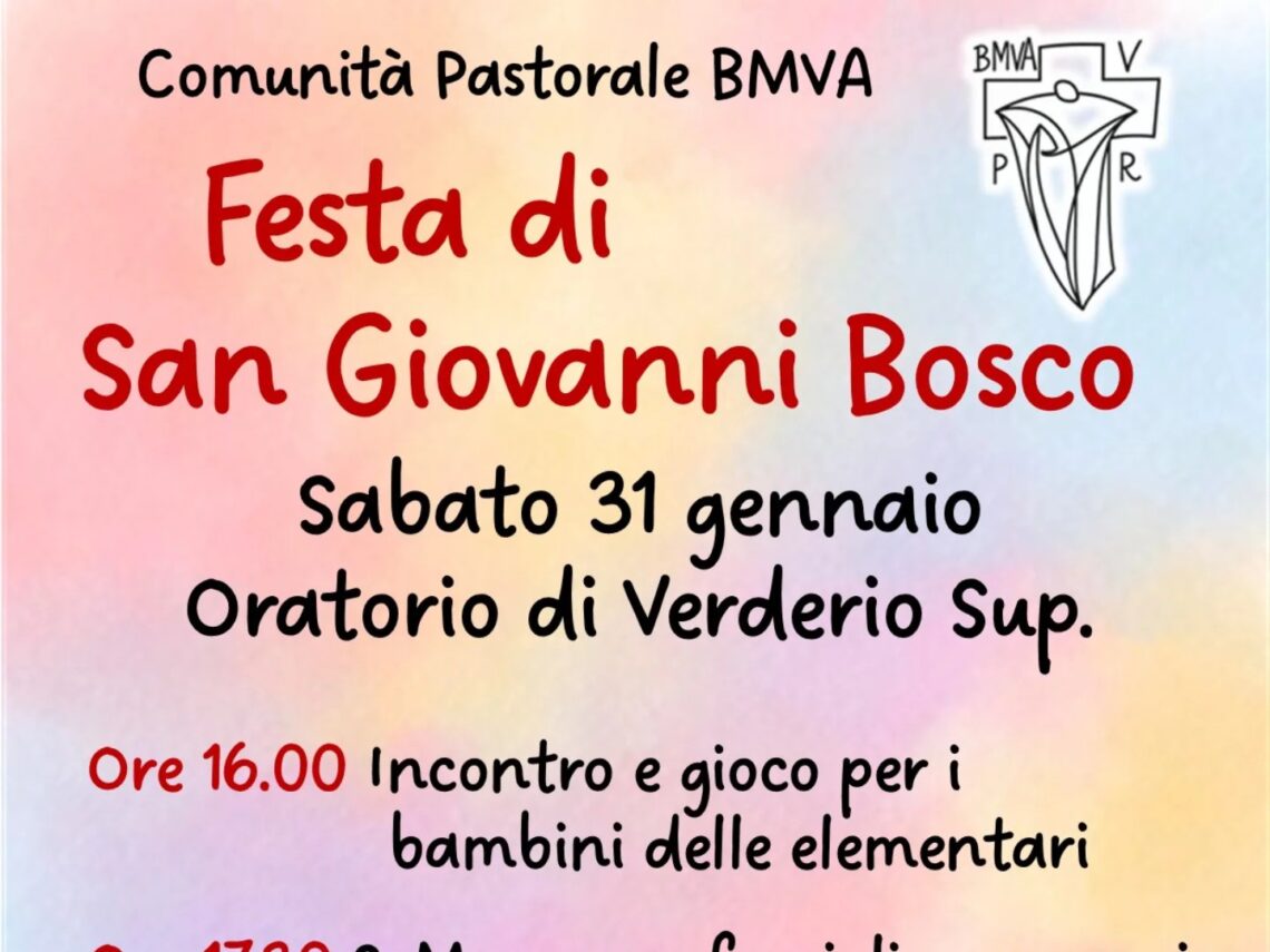 Festa di Don Bosco