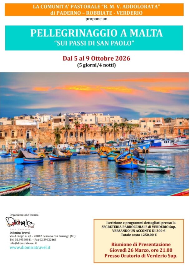 Pellegrinaggio a Malta