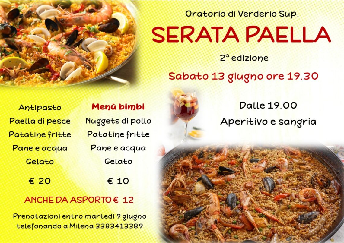 Serata paella