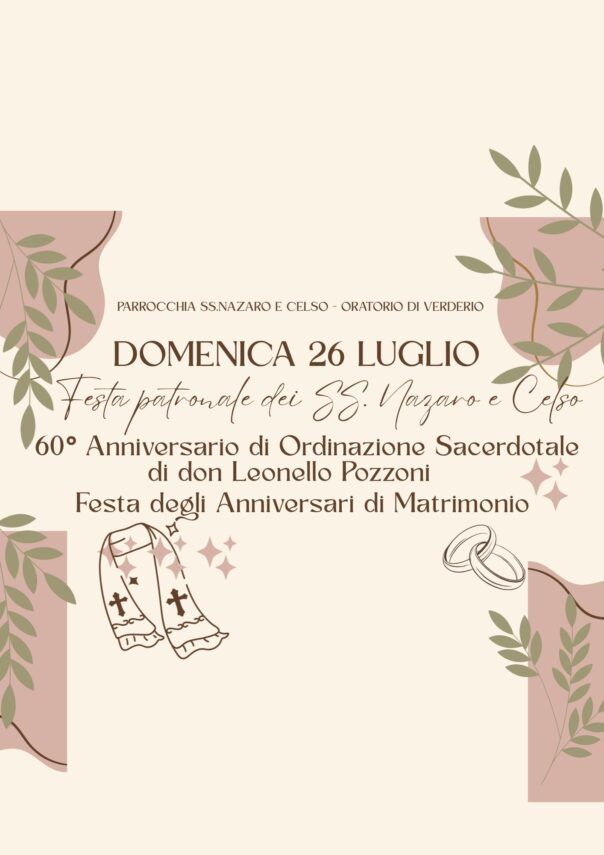 Festa patronale dei SS. Nazaro e Celso
